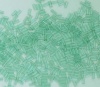 Miyuki Bugle Green 2445 3mm Transparent Sea Foam Bead 10g